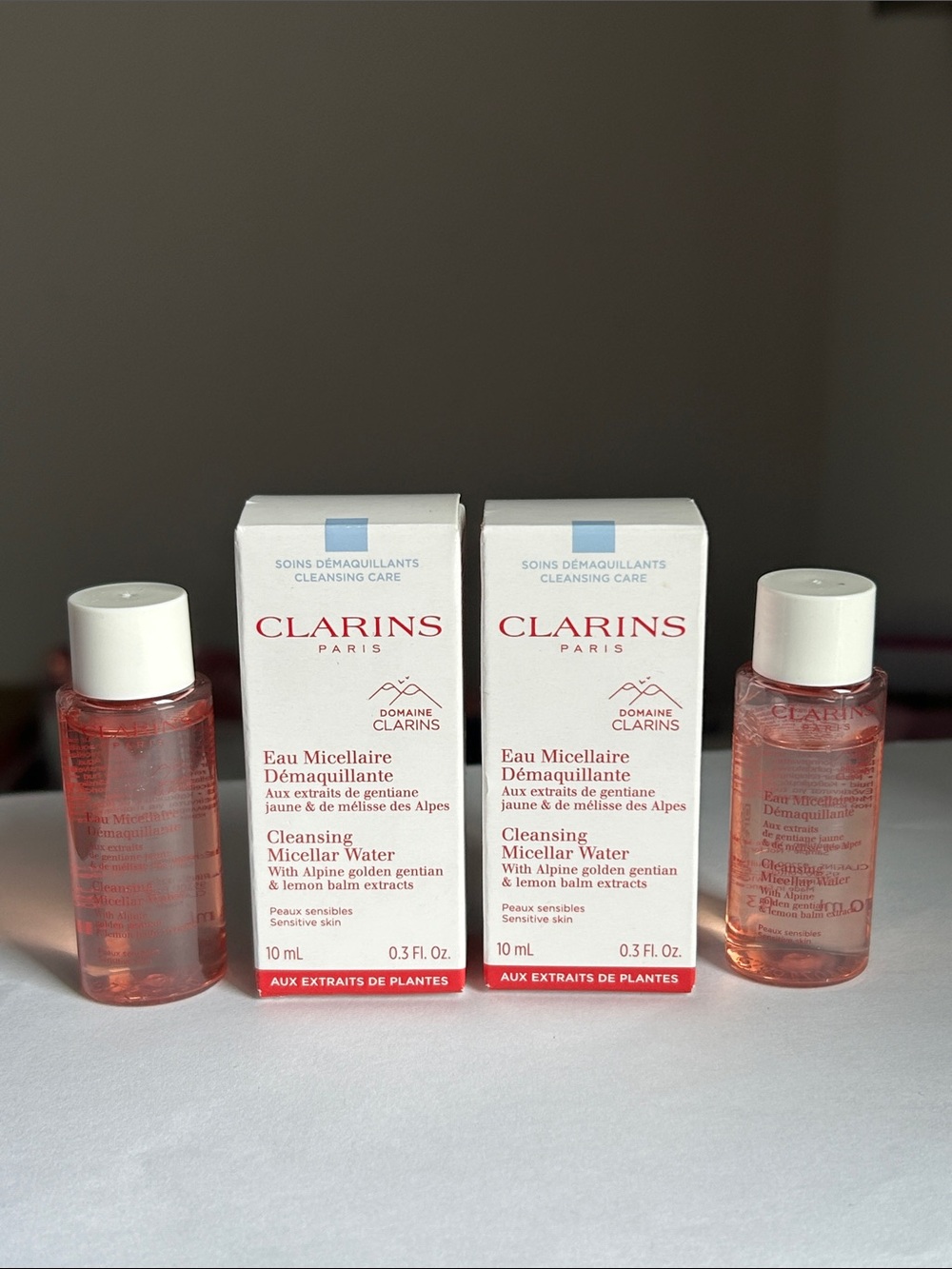 10mlx2 Clarins Cleansing Micellar Water